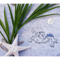 Stickdatei - Seebär Gnom 2